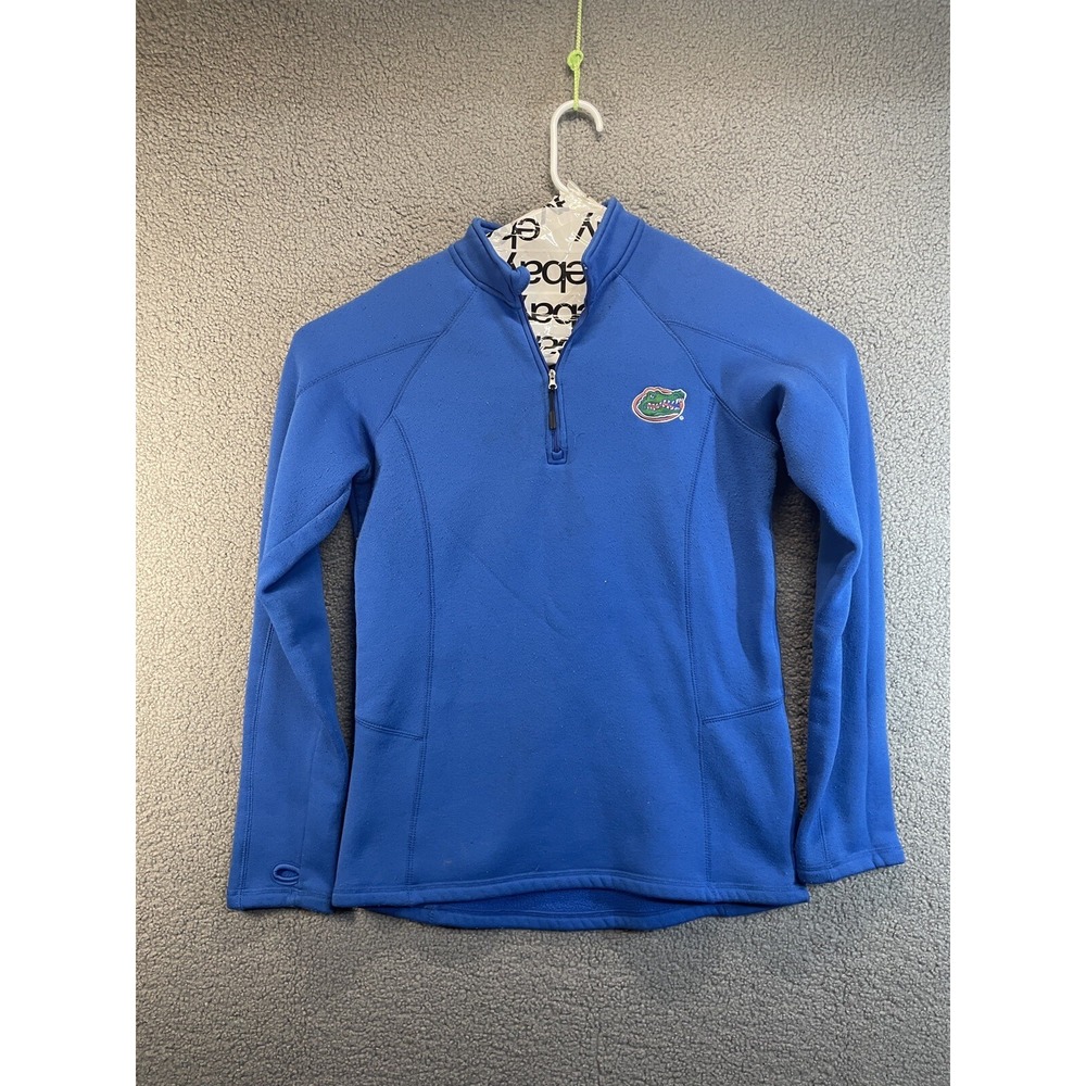 Vintage Florida Gators College Pullover Large American Football Blue
